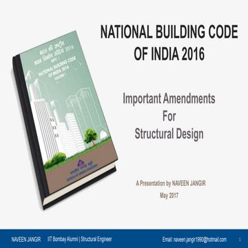National Building Code of India (NBC) 2016