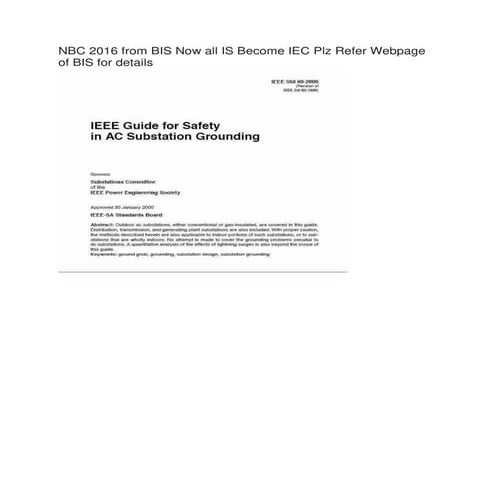 Nbc2016 and iec information jmv lps