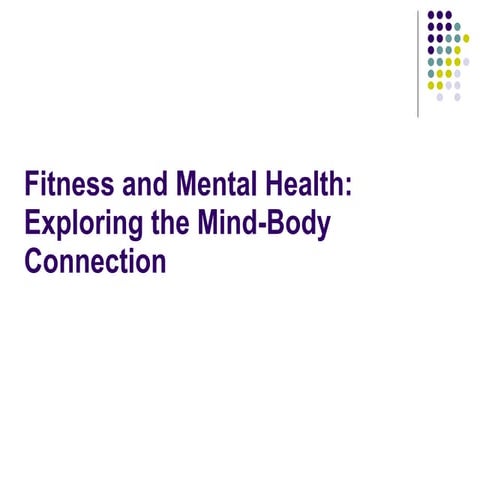PE AND HEALTH 7 Q1 3Positive Effects of Physical Activity on Mental ...