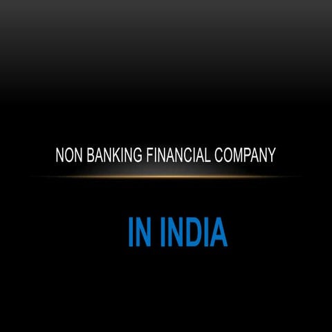 Nbfc in india