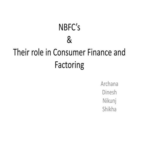 Nbfc’s