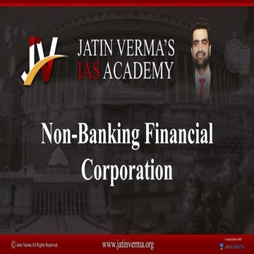 Non-Banking Financial Corporation (NBFC)