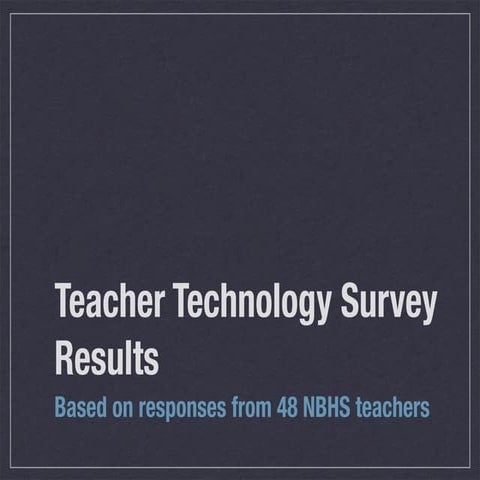 Nbhs teacher technology_survey_results
