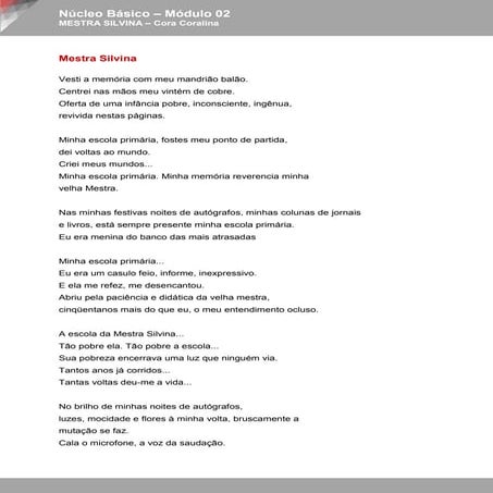 Nb m02t05 mestrasilvina | PDF