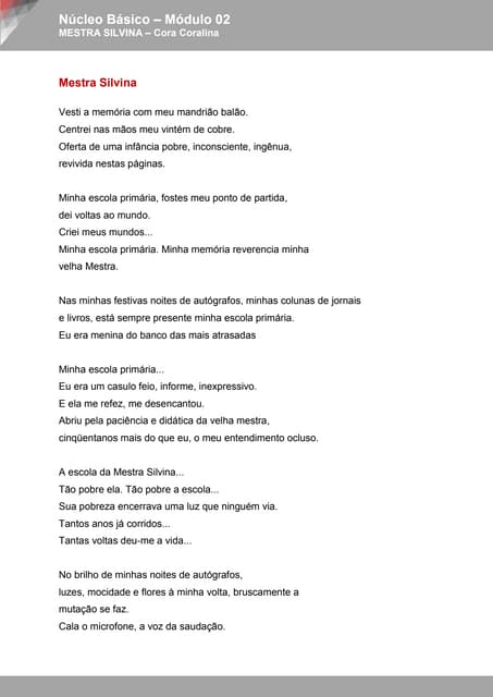 Nb m02t05 mestrasilvina | PDF