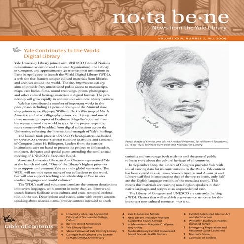 Yale's E-books Go Mobile (Nota Bene, p.4)