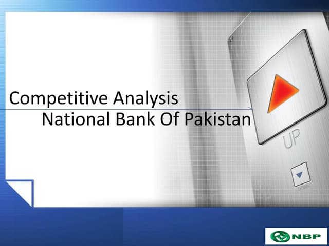 National Bank of Pakistan-Strategic Management