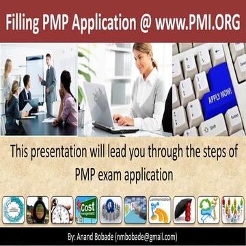 PMP Application form