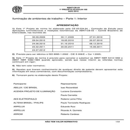 Nbr 8995 1 iluminacao