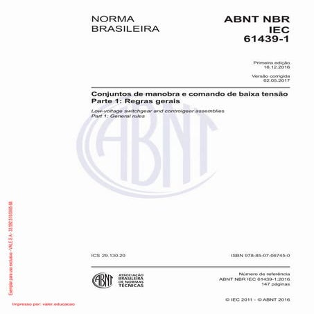 Abnt nbr 5444 sb 2 - simbolos graficos para instalacoes eletricas ...