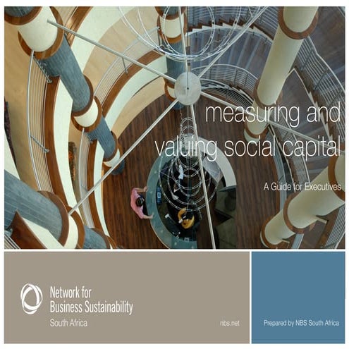 Measuring and Valuing Social Capital: A Guide for Executives