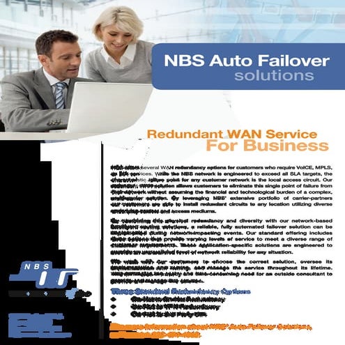 Fusion Auto Failover/Redundant WAN Solutions