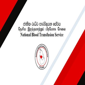 Health communication in blood transfusion service