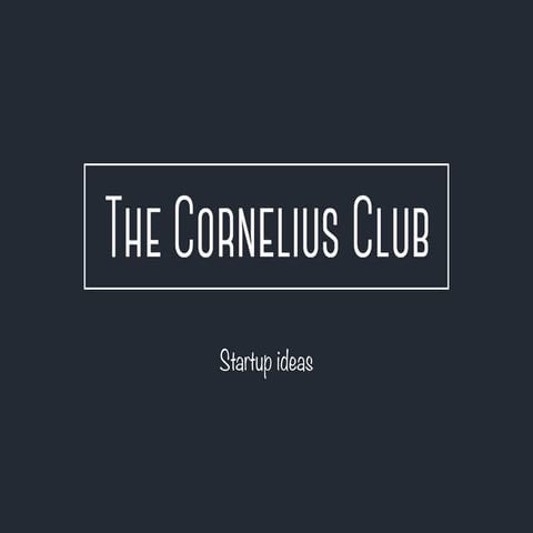 Startup & entrepreneuriat #3 : startup ideas