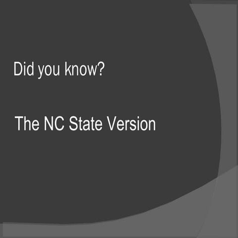 NC Didyouknow