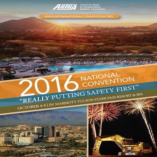 ARTBA 2016 National Convention Program