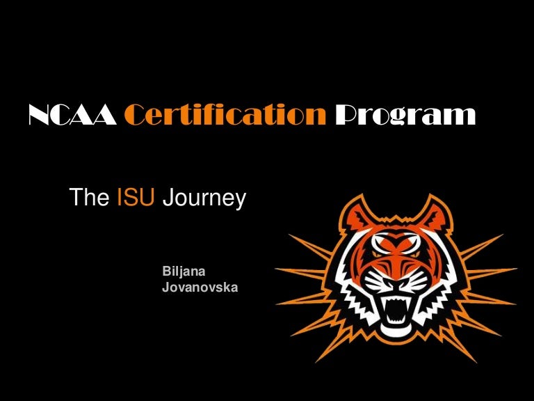 NCAA Certification