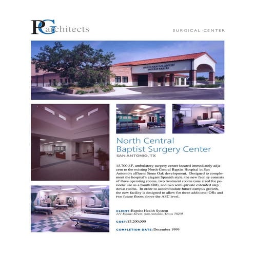 NC Baptist ASC / San Antonio TX