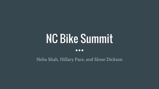NC Bike Summit