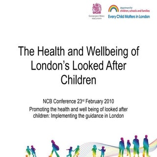 NCB London Seminar GoL Presentation...