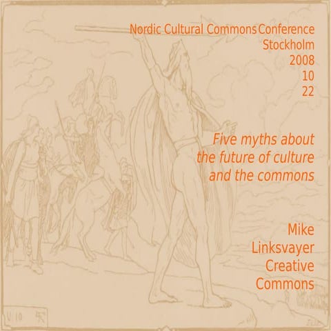 Five myths about the future of culture and the commons