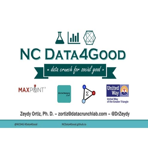 NC Data4Good: Understanding Childhood Hunger in Our Communities