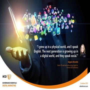 Introduction to Digital Marketing - 2015