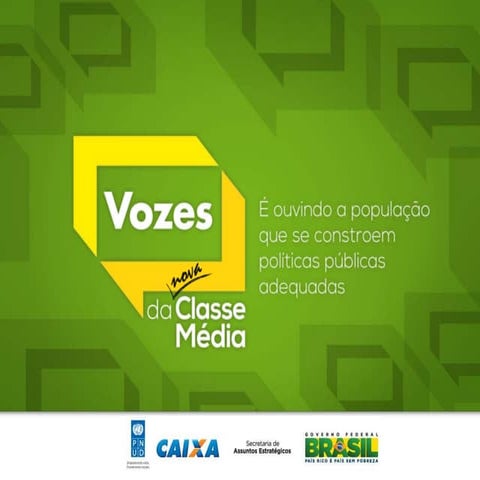 Apresentação do ministro Marcelo Neri no Lançamento do 3º caderno Vozes da No...