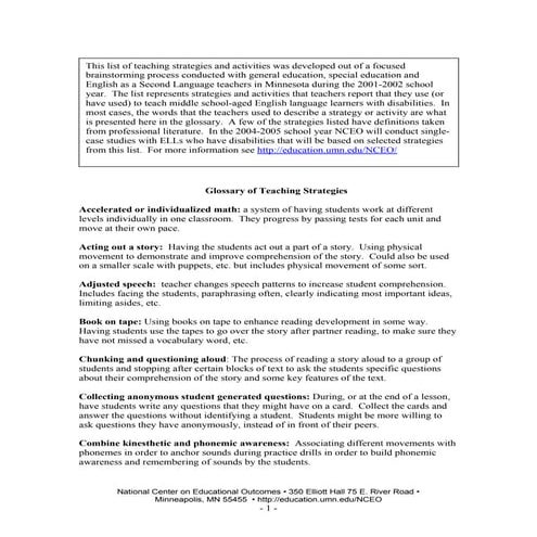 Nceo lep-iep-ascd glossary