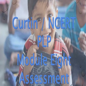 NCERT Module 8 - Assessment 