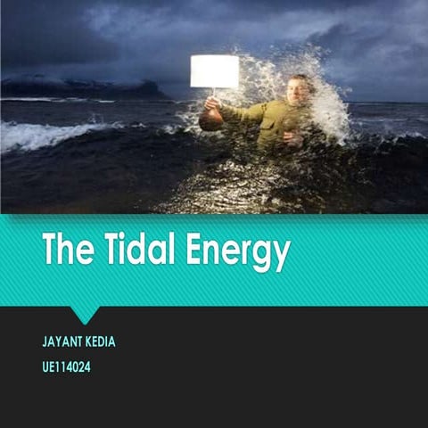Tidal Energy