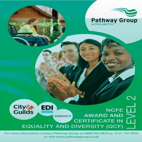NCFE level 2 award and certificate in equality and diversity | PDF