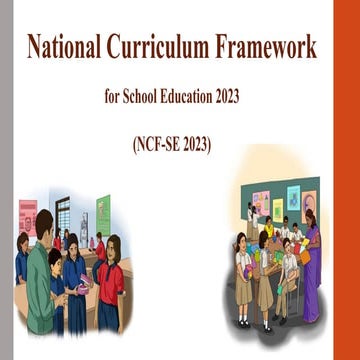 National Curriculum Framework For School Education 2023