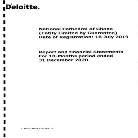 National Cathedral Ghana Audit Report by Deloitte