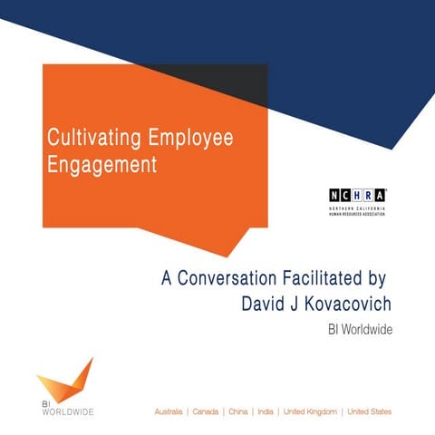 Cultivating Employee Engagement