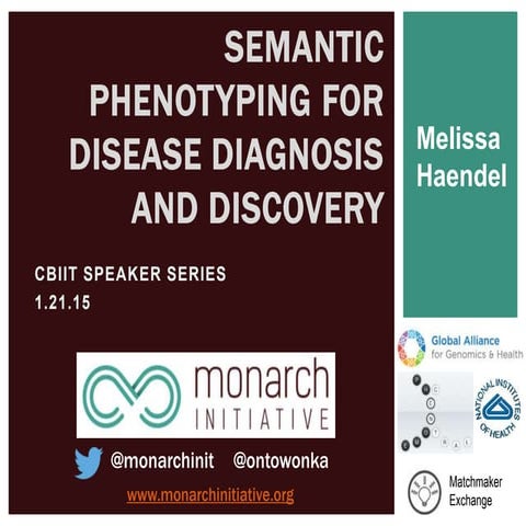 Semantic phenotyping for disease diagnosis and discovery 