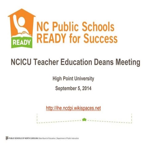 NCICU Deans Sept 2014