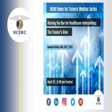 NCIHC HFT 46 Raising the Bar 04-21-2021_v_slideshare