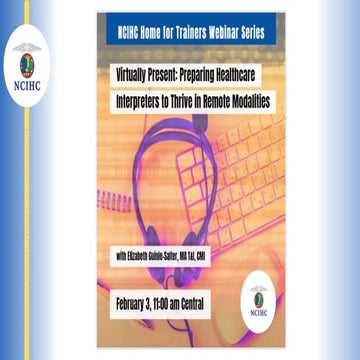 NCIHC HFT51 Virtually Present Slides