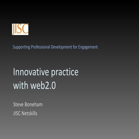 Innovative Practice with Web 2.0