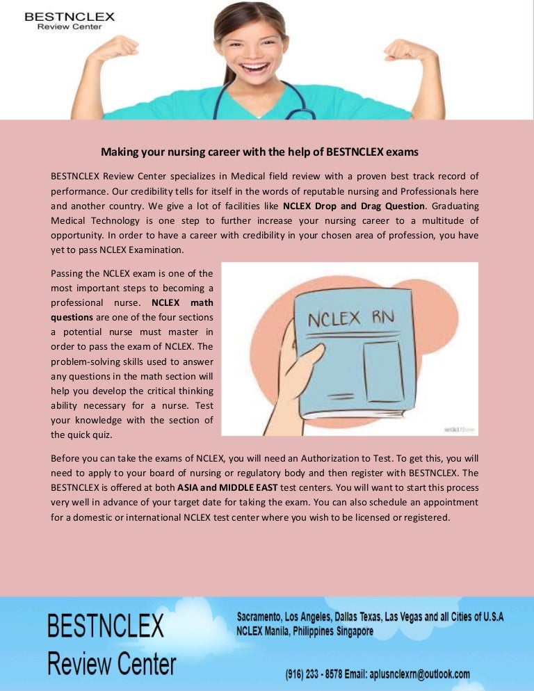 Nclex drop and drag question