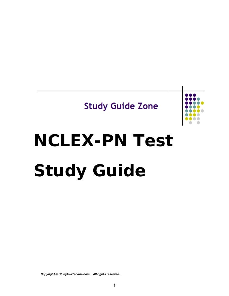 NCLEXPN Study Guide
