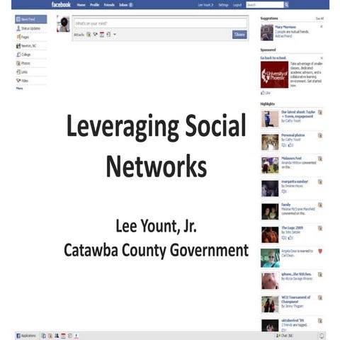 Leveraging Social Networks