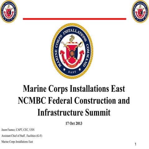 FEDCON Summit: Marine Corps Installations East