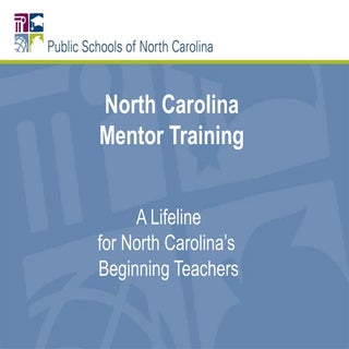 Nc mentor training
