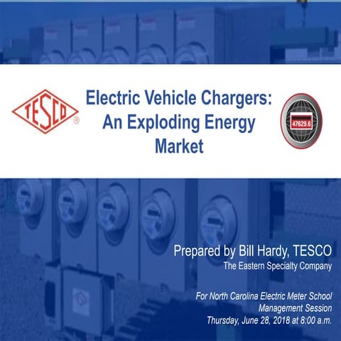 Electric Vehicle Chargers: An Exploding Energy Market | PPTX