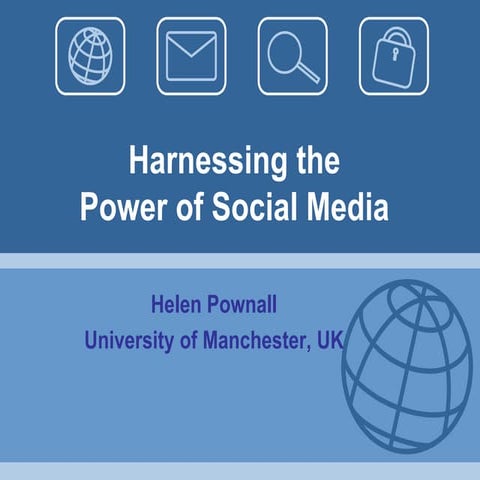 Harnessing the Power of Social Media (to communicate with students, employers...
