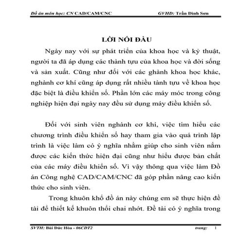 Đồ án Công nghệ CAD-CAM-CNC, Bùi Đức Hòa.doc