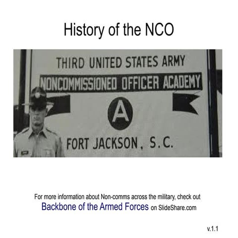 NCO History