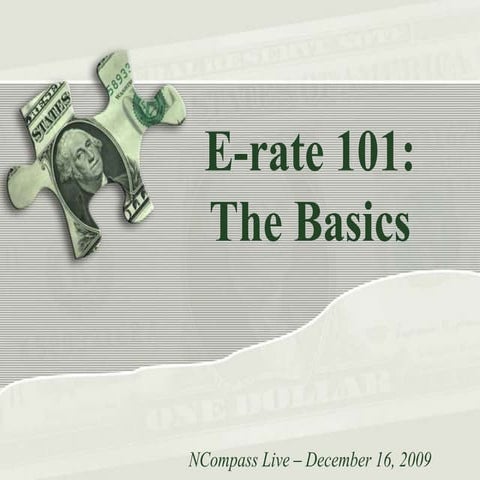NCompass Live: E-rate 101: The Basics